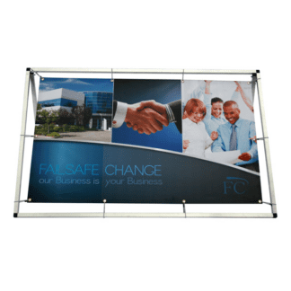 Lightweight Portable Banner Frame