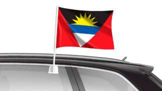 Antigua and Barbuda Car Flag