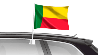 Benin Car Flag
