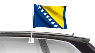 Bosnia and Herzegovina Car Flag