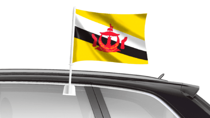 Brunei Car Flag