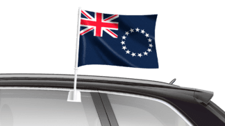 Cook Islands Car Flag