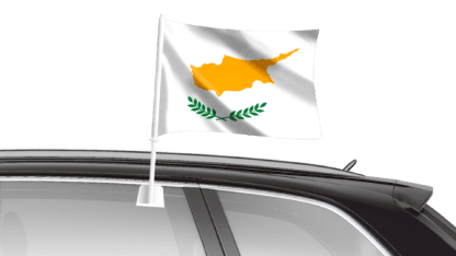 Cyprus Car Flag