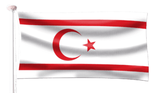 Northern Cyprus Flag