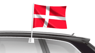 Denmark Car Flag