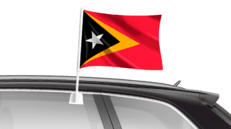 Timor-Leste Car Flag