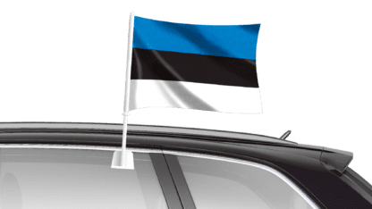 Estonia Car Flag