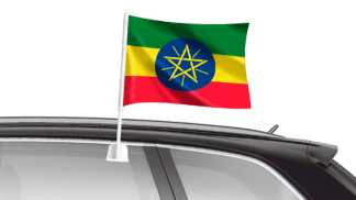 Ethiopia Car Flag