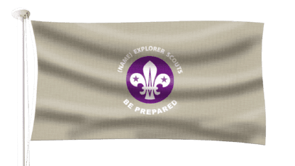 Scouts Explorer Flag