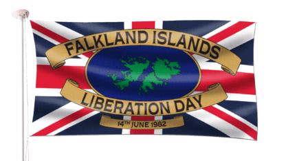 Falkland Islands Liberation Day Flag