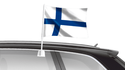 Finland Car Flag