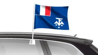 French Southern and Antarctic Lands Car Flag