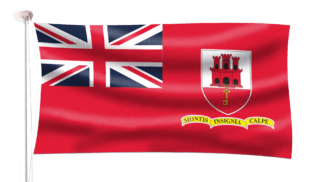 Gibraltar Ensign Flag