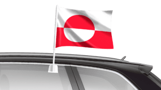Greenland Car Flag