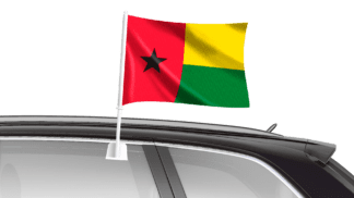 Guinea-Bissau Car Flag