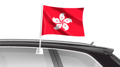 Hong Kong Car Flag