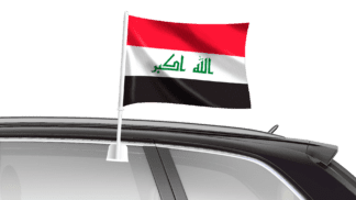 Iraq Car Flag