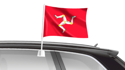 Isle of Man Car Flag