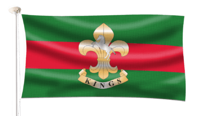Kings Regiment Flag