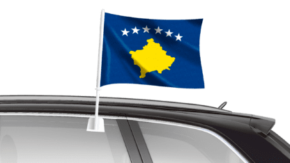 Kosovo Car Flag
