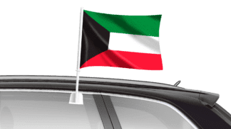 Kuwait Car Flag