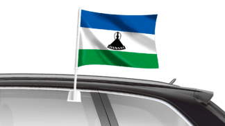 Lesotho Car Flag