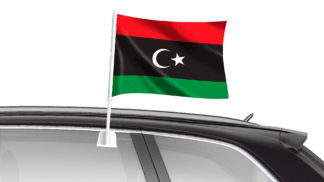 Libya Car Flag
