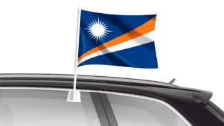 Marshall Islands Car Flag
