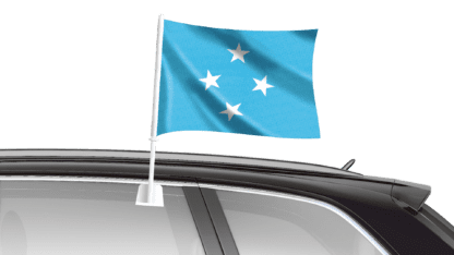 Micronesia Car Flag
