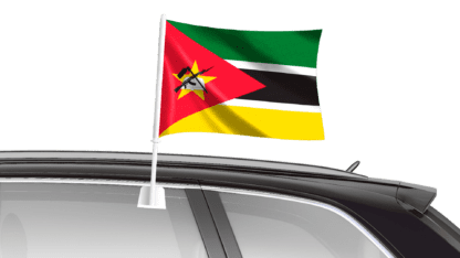 Mozambique Car Flag