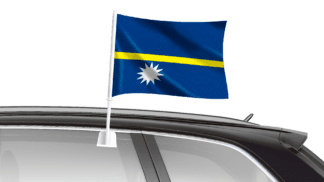 Nauru Car Flag