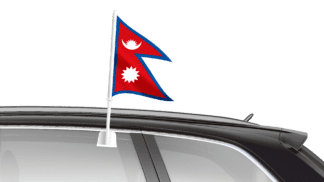 Nepal Car Flag