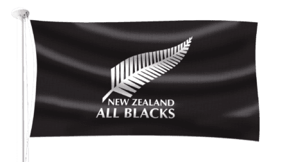 New Zealand All Blacks Flag