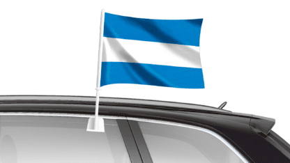 Nicaragua Car Flag