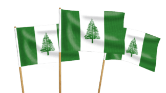 Norfolk Island Handwaving Flags
