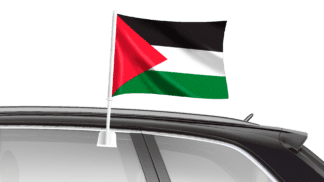 Palestine State Car Flag