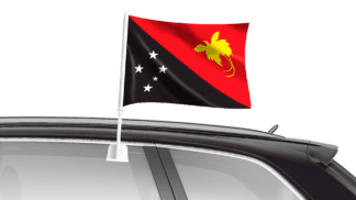 Papua New Guinea Car Flag