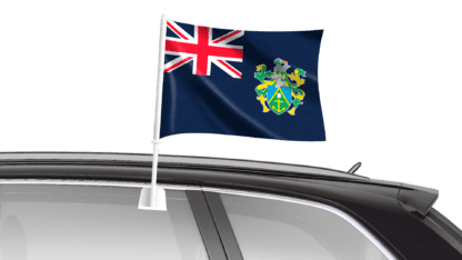Pitcairn Islands Car Flag
