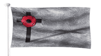 Poppy Cross Flag
