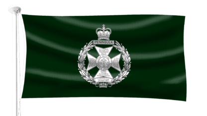 Royal Green Jackets Flag