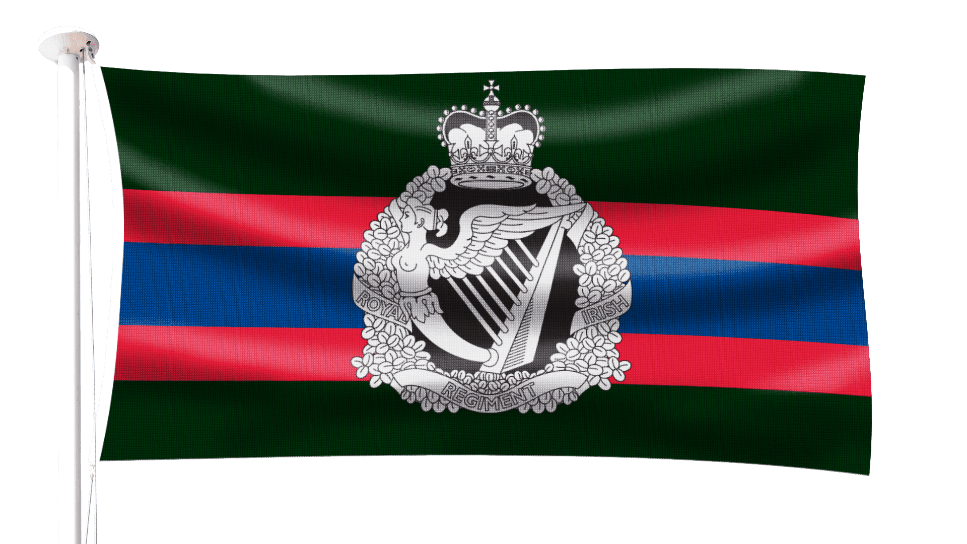 Royal Irish Regiment Flag - Hampshire Flag Company