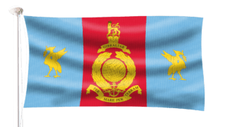 Royal Marines Reserve Merseyside Flag