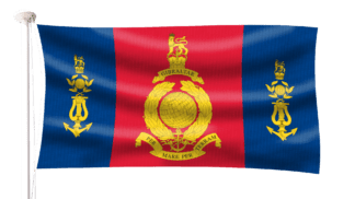 Royal Marines School of Music Flag
