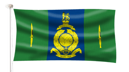 Royal Marines Signals Squadron (Commando Brigade) Flag