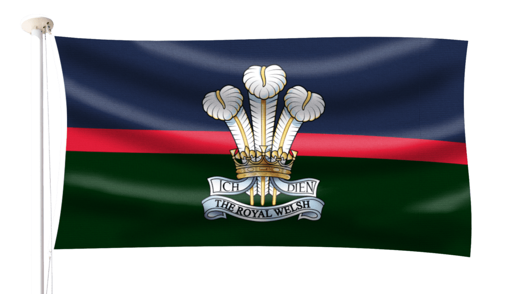Royal Welsh Regiment Flag - Hampshire Flag Company