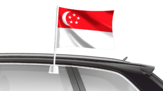 Singapore Car Flag