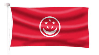 Singapore Merchant Flag