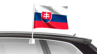 Slovakia Car Flag