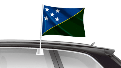 Solomon Islands Car Flag
