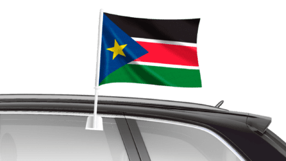 South Sudan Car Flag